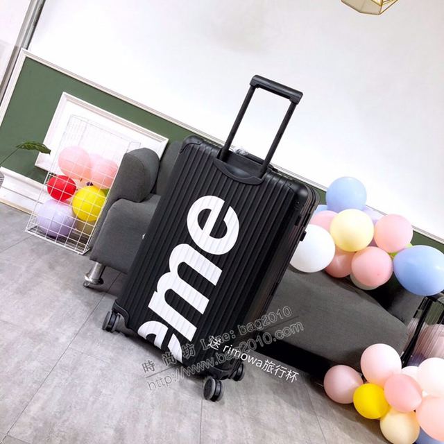 Rimowa拉杆箱 66640 Supreme x rimowa 日默瓦拉箱 全鋁鎂合金 Supreme行李拉杆箱xzx1150